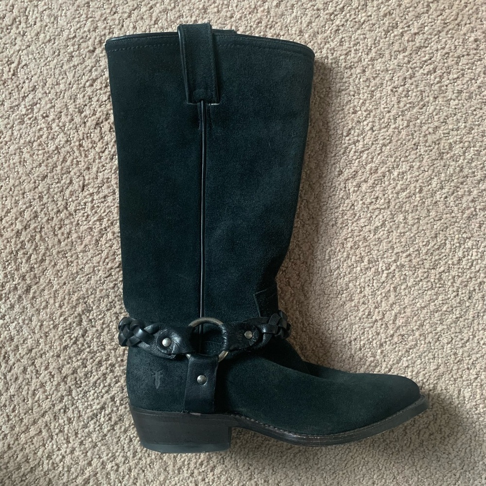 SUEDE FRYE BOOTS